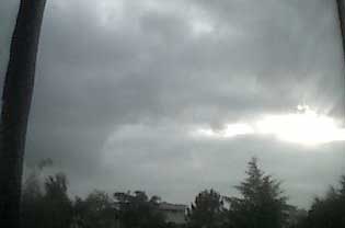 the view from my window, about 7:30 PM
